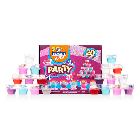 PARTY PACK 20 SLIMES ELMER´S!