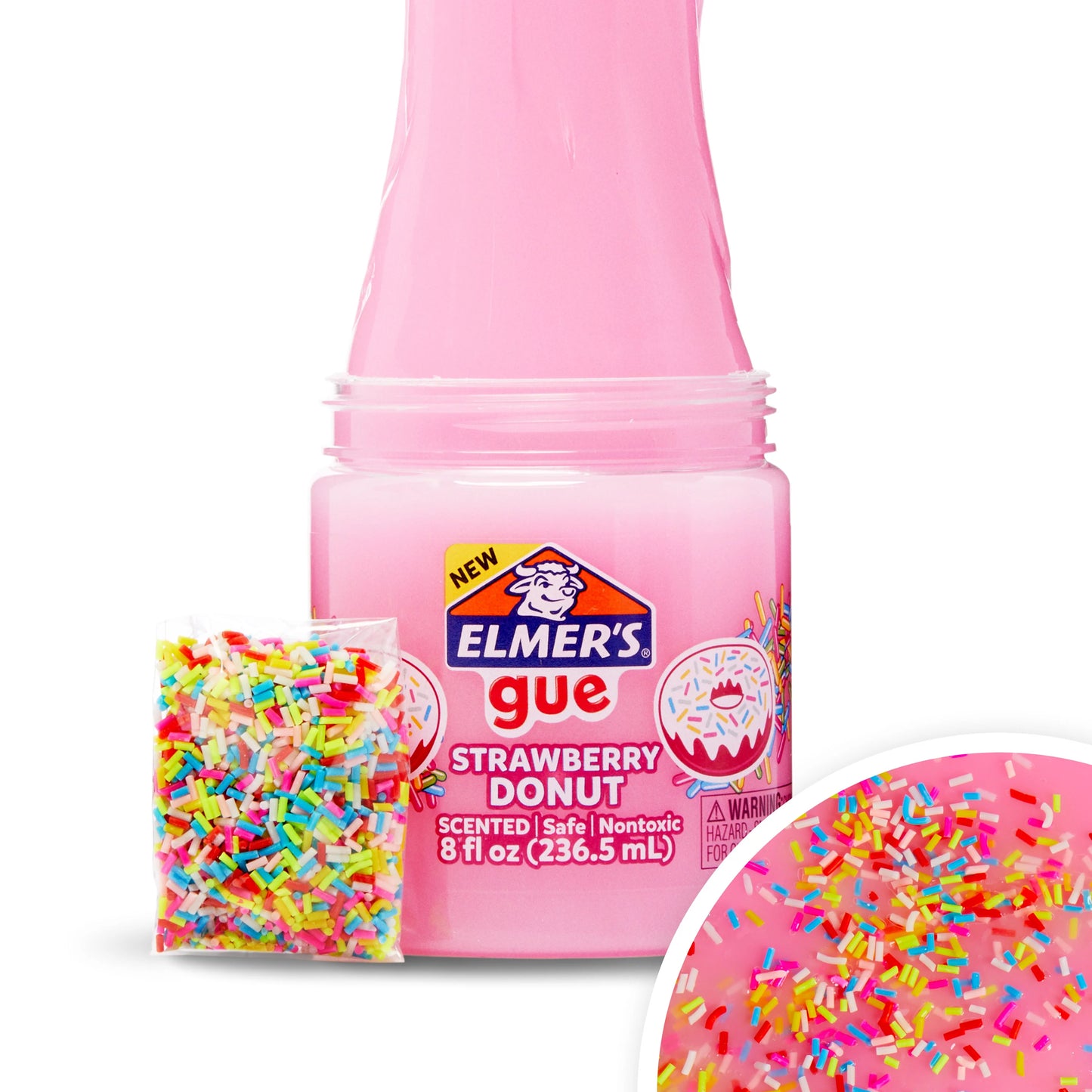 Slime Strawberry Donut Elmer´s