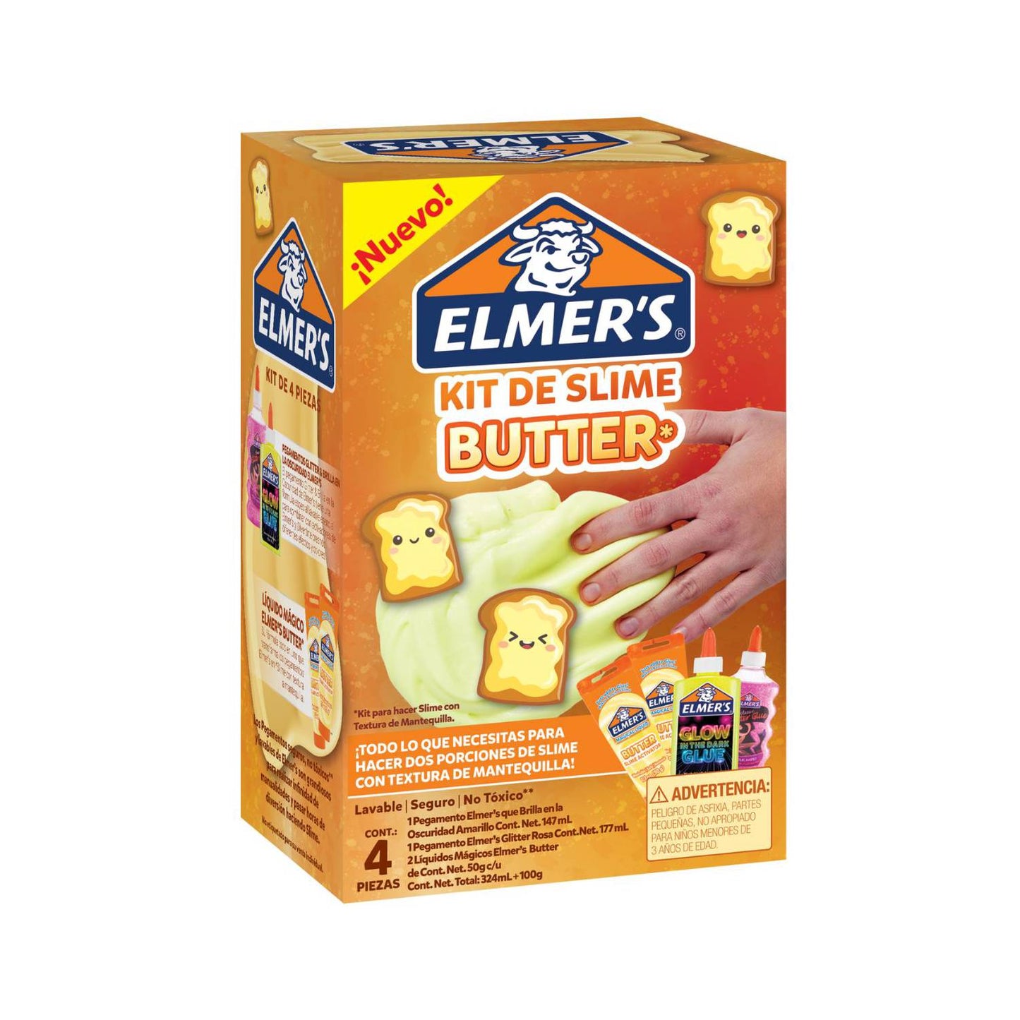Kit Slime Butter Elmer´s 4 Piezas